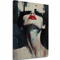 A kép a vásznon Red Lips - Dramatic Design