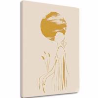 A kép a vásznon Woman in the Sun - Fine Motif