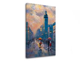 A kép vásznon WALKING THROUGH CITY 1 rész XOBCHZH6206E1