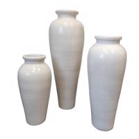 BULAT fehér váza S