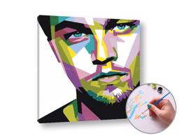 Festészet számok szerint LEONARDO DICAPRIO | low difficulty