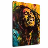 Festmény Bob Marley - Jamaikai sztár | 100% eredeti akril festmény 60x90 cm