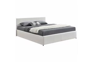 JADA fehér ökobőr ágy