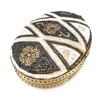 JUNE fekete bambusz tárolódoboz