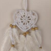 KECIL fehér álomfogó 7 cm