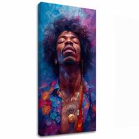 Kép JIMI HENDRIX - A harmónia robbanása | 100% eredeti akril festett kép