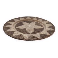 KETUT fehér rattan fali dekoráció