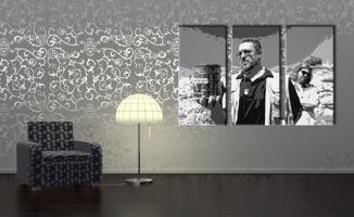 Kézzel festett vászonképek POP Art Big Lebowski  bl1  (POP ART)