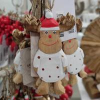 KUTUB fehér rénszarvas karácsonyfadísz