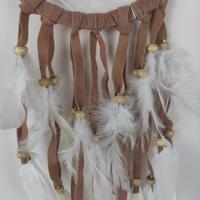 LABA-LABA barna hold alakú álomfogó 13 cm