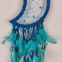 LABA-LABA türkiz hold alakú álomfogó 13 cm