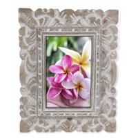 LENGKENG fából faragott képkeret