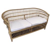 MALAWI bambusz rattan kanapé