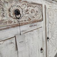 MEJA faragott virág díszes komód