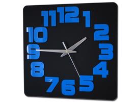 Modern falióra LOGIC BLACK-BLUE HMCNH047-blackblue