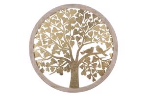 ROT arany és barna vas fali dekoráció