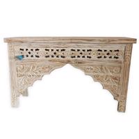 SELASA faragott étkezőasztal