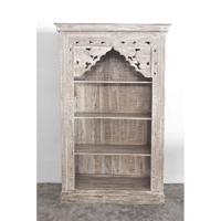 SELASA faragott polcos szekrény