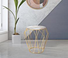 SIMPLE szürke üveg dohányzóasztal