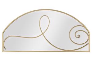 SUNSHINE II arany és tükröződő vas falitükör