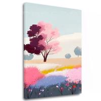 Tájkép vásznon Egy színekkel teli világ | different dimensions