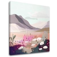 Tájkép vásznon Pasztell álom | different dimensions