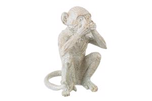 YOMA VII fehér műgyanta dísztárgy